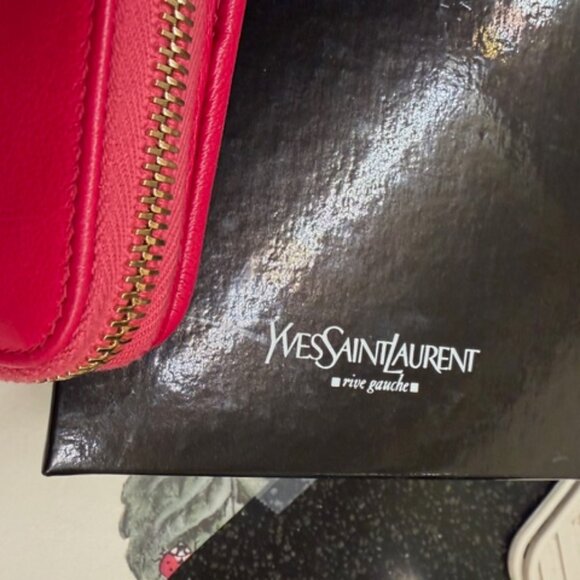 YSL ZIP-AROUND WALLET - PRISTINE! - Picture 13 of 16